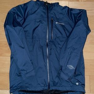 Mens Columbia Rain Jacket